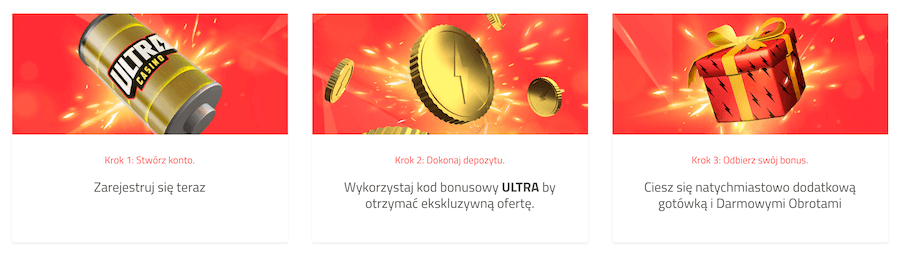 Jak otrzymać bonus w kasynie Ultra