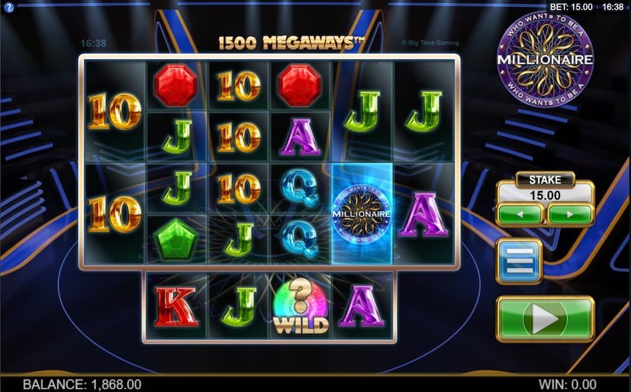 Slot Who Wants to be a Millionaire Megaways