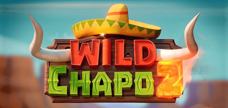 Grafika przedstawia ekran początkowy w slocie Wild Chapo 2.