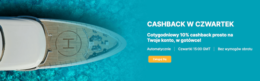 Czwartkowy cashback w Yolo Casino