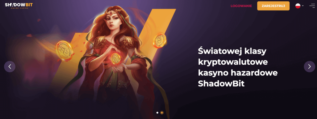 ShadowBit kryptowalutowe kasyno