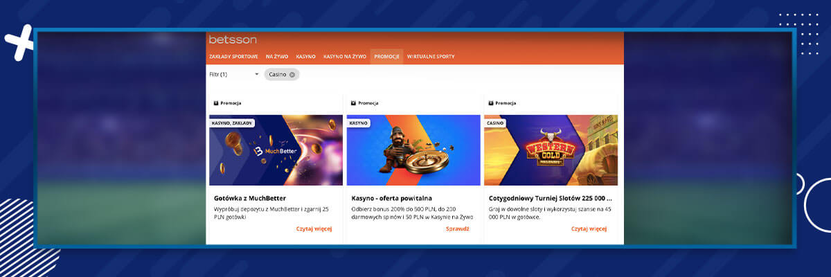 Betsson kasyno promocje Betsson kasyno promocje