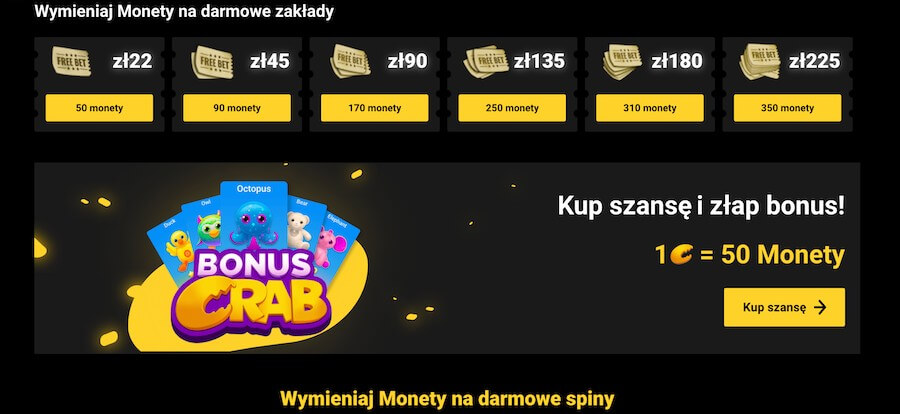 Bonus Crab Zet Casino.