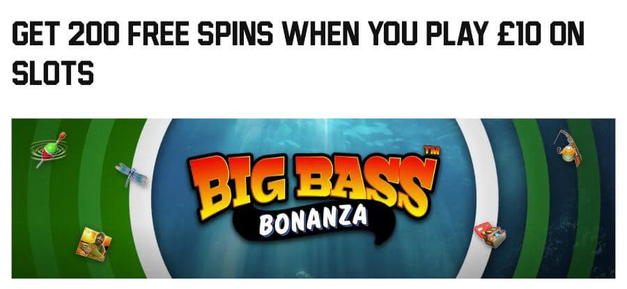 bonus powitalny w kasynie Unibet