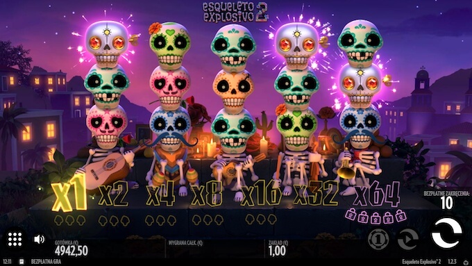 Esqueleto Explosivo 2 nowy slot Thunderkick 