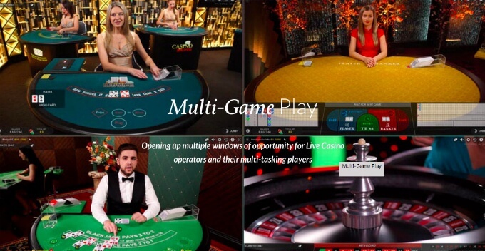Multi - Game Play - Evolution Gaming