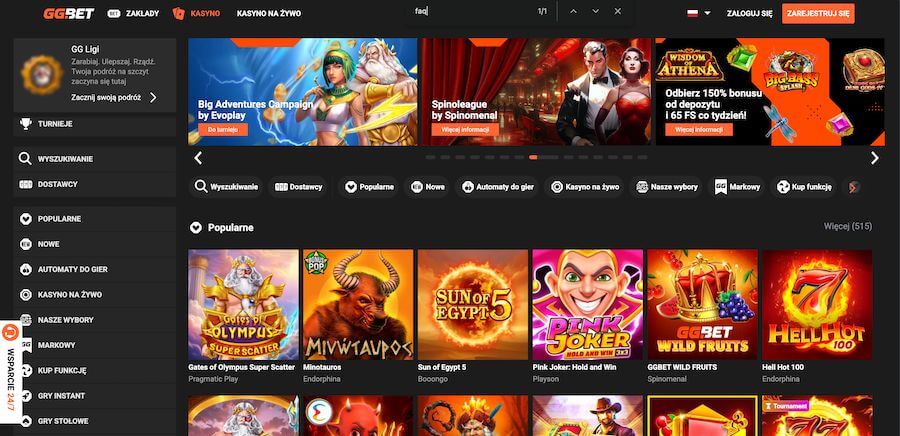 Sloty w GGBet