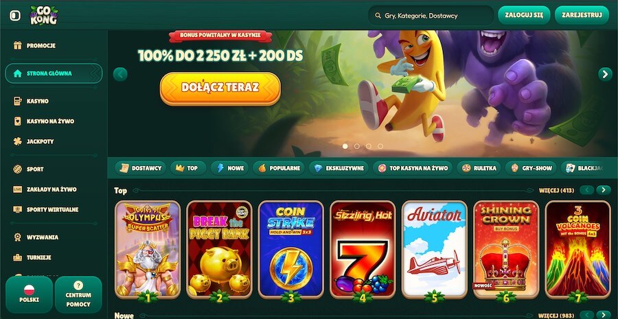 gokong bonus powitalny