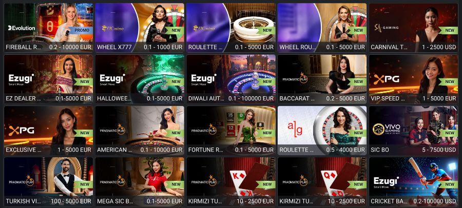 kasyno na żywo w kasynie betlabel