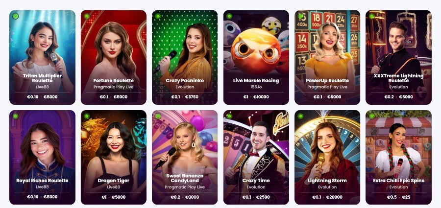 kasyno na żywo w kasynie winnerz