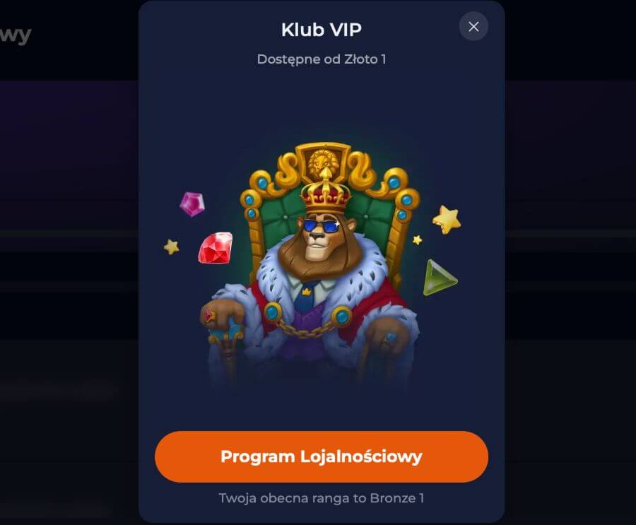 Program VIP w kasynie Nine Casino