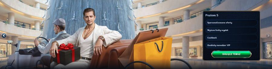 program vip w kasynie millioner