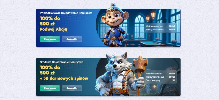 Promocje dostępne w kasynie Safecasino