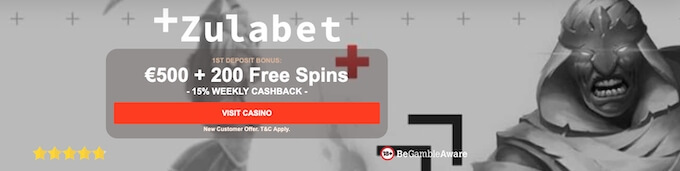 bonus w kasynie zulabet