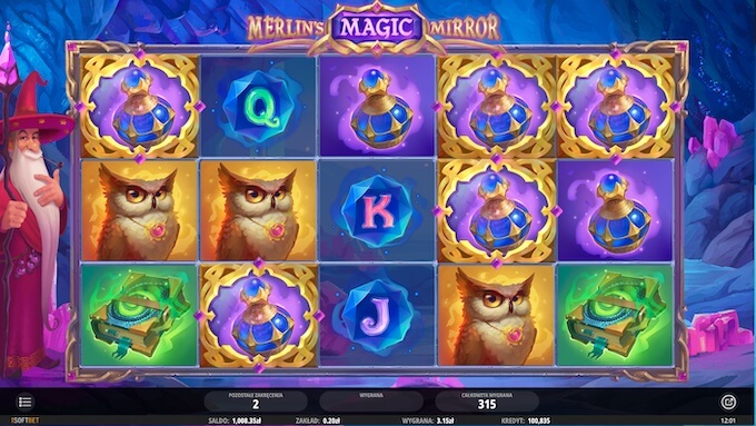 Merlin's Magic Mirror slot darmowe spiny 