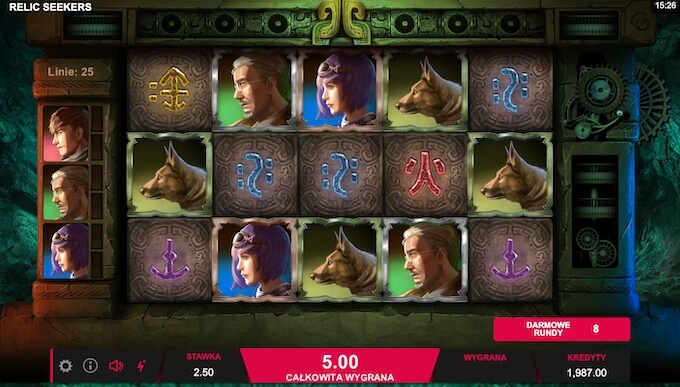 Relic Seekers slot Microgaming darmowe spiny 