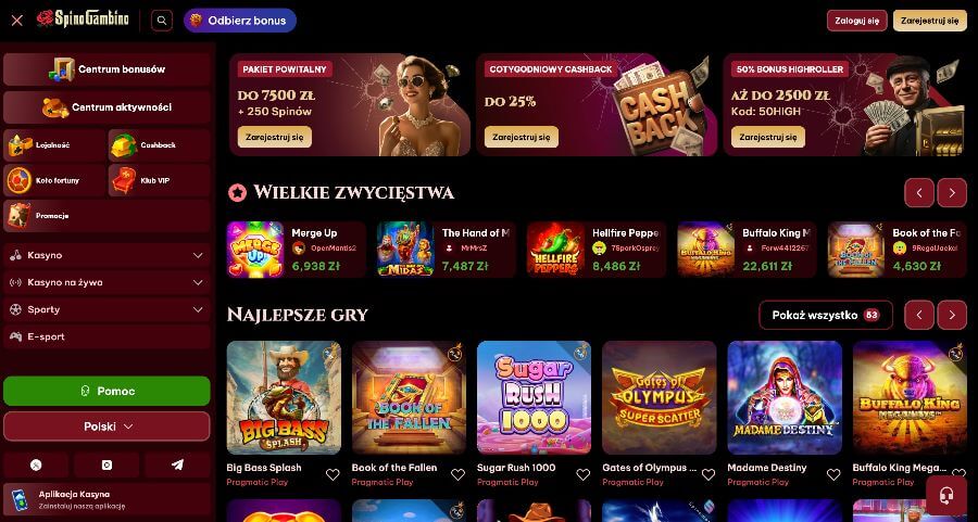 strona główna kasyna spino gambino