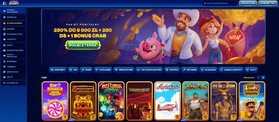strona główna kasyna spins of glory