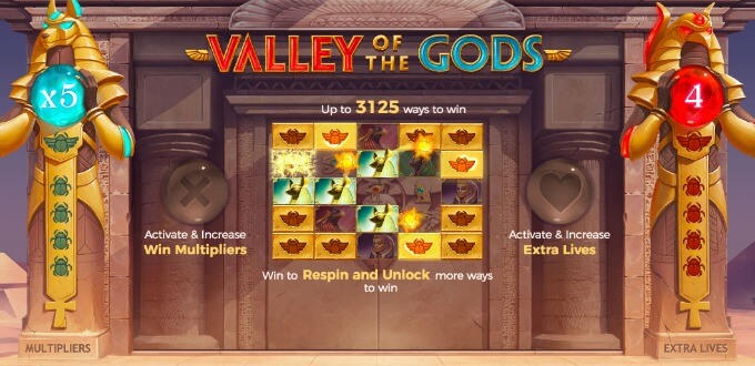 Valley Of The Gods slot