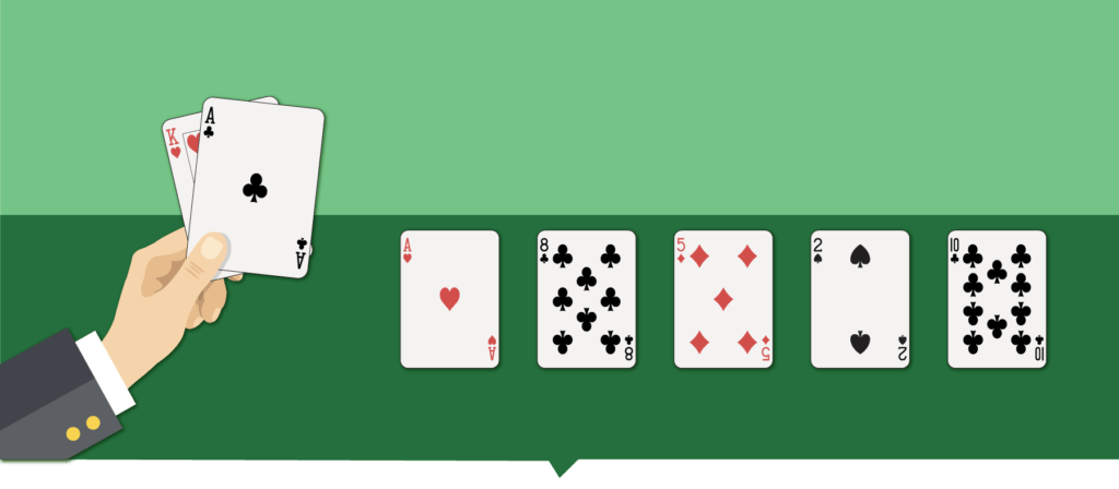 Karty w pokerze Trxas Hold'em